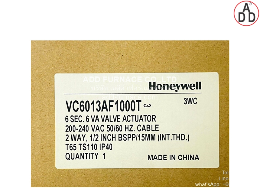 honeywell VC6013AF1000T(6)